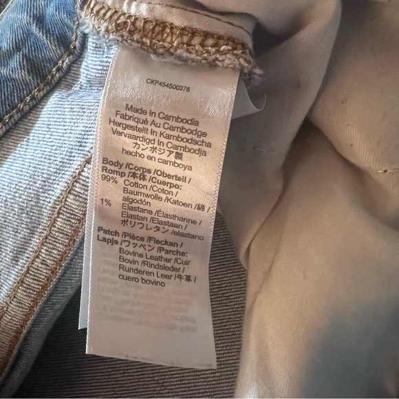 Madewell Light Wash Blue Denim Balloon Classic Tall Women’s Size 28 Tall - Picture 5 of 8